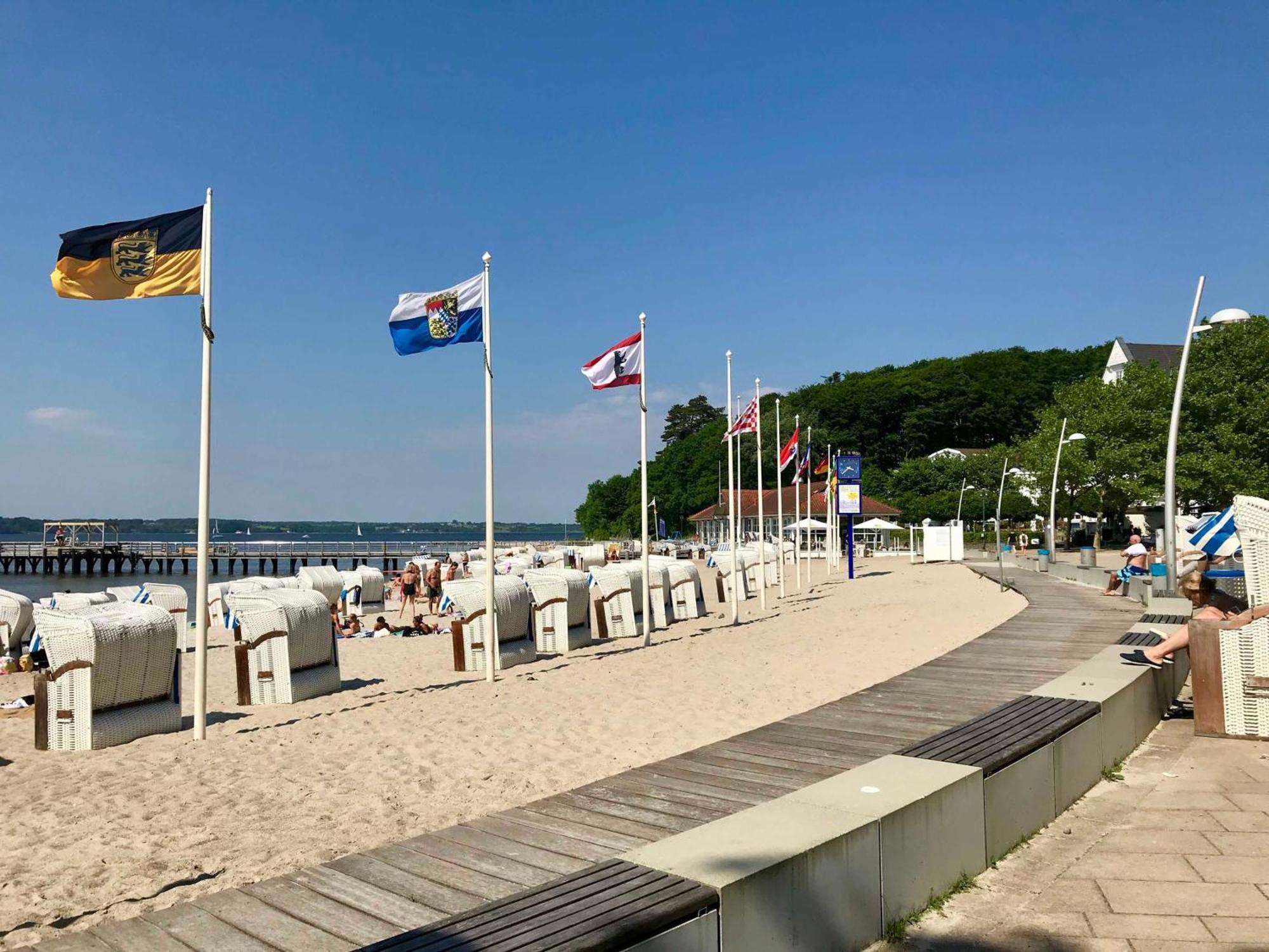 Villa Mare _Traumwohnung Gluecksbu Glücksburg Esterno foto